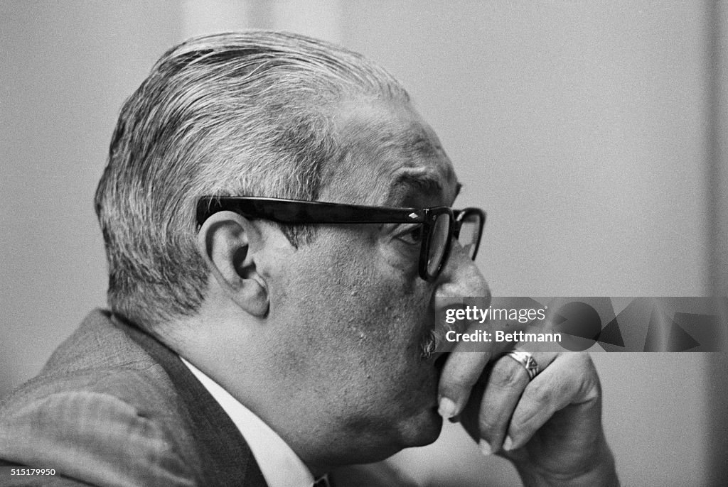 Thurgood Marshall During Supreme Court Nomination Hearings