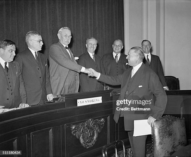 New York, NY- Richard Whitney, president of the New York Stock Exchange, appeared before the House Judiciary Committee in Washigton D.C., on 2/24 and...