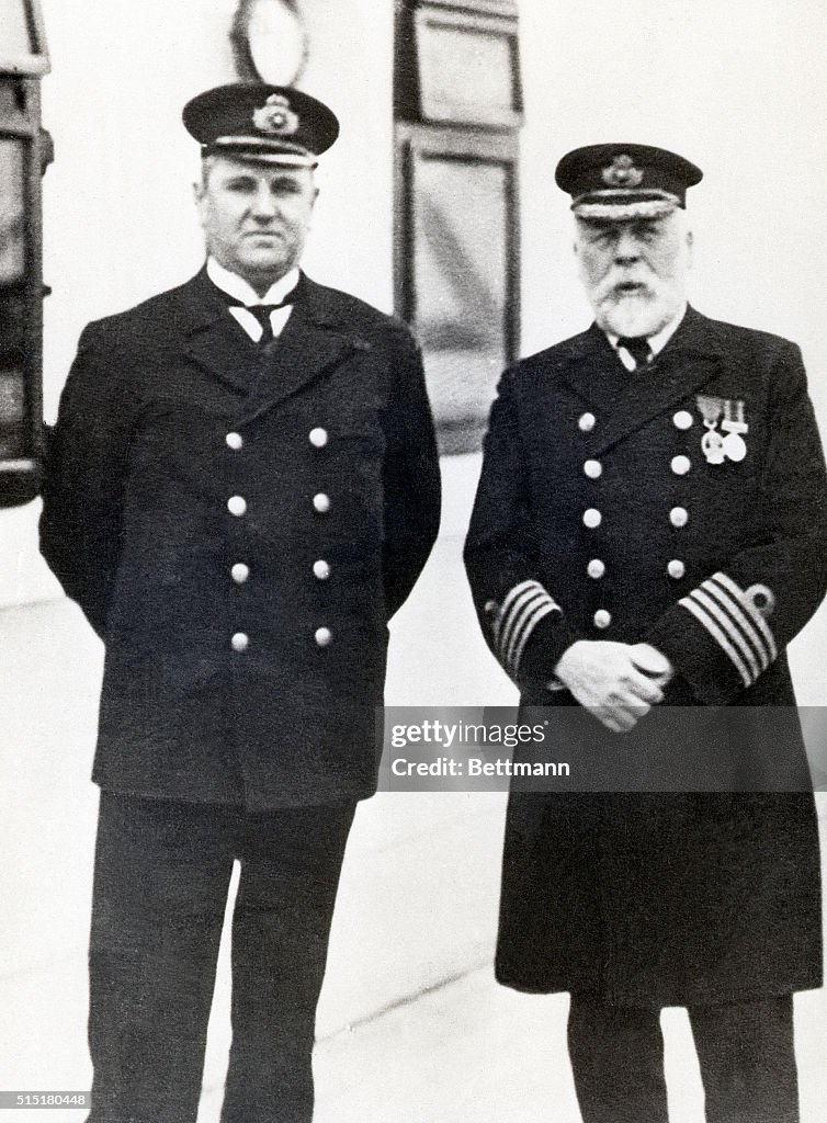 Purser McElroy and Captain Smith on the Titanic