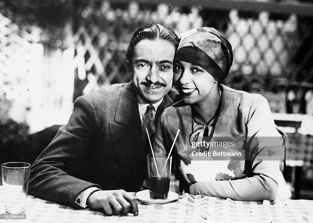 Josephine Baker and Pepito Abatino