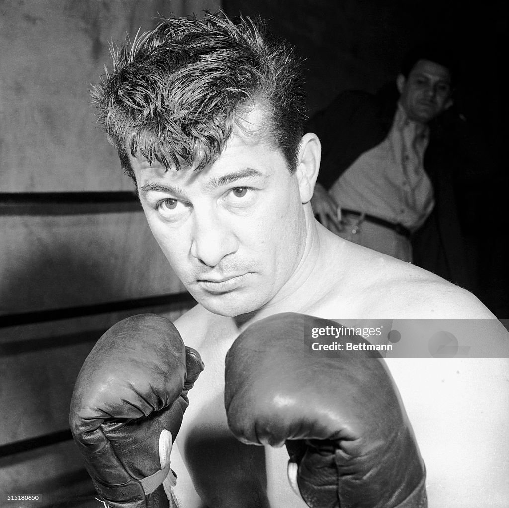 Middleweight Boxer Rocky Graziano
