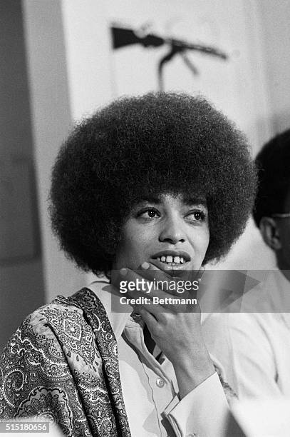 Los Angeles, CA: Philosophy professor Angela Davis said today that a court decision that Communists cannot be barred from teaching further exposes...