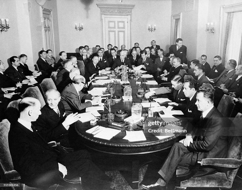 Members of UNCIO Executive Meeting