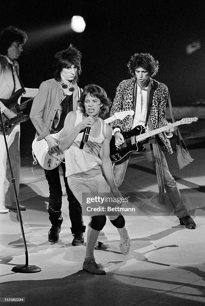 Rolling Stones Performing at Meadowlands