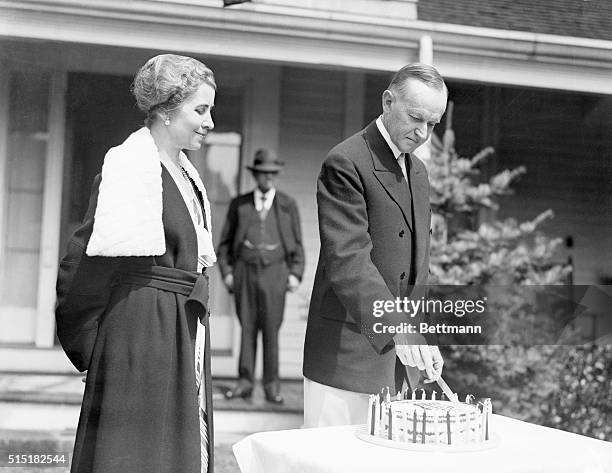 Swamscott, MA- Former President Calvin Coolidge was fopund dead by Mrs. Coolidge at his home in Northampton, MA, at 1:15 o'clock on Jan. 5. This...