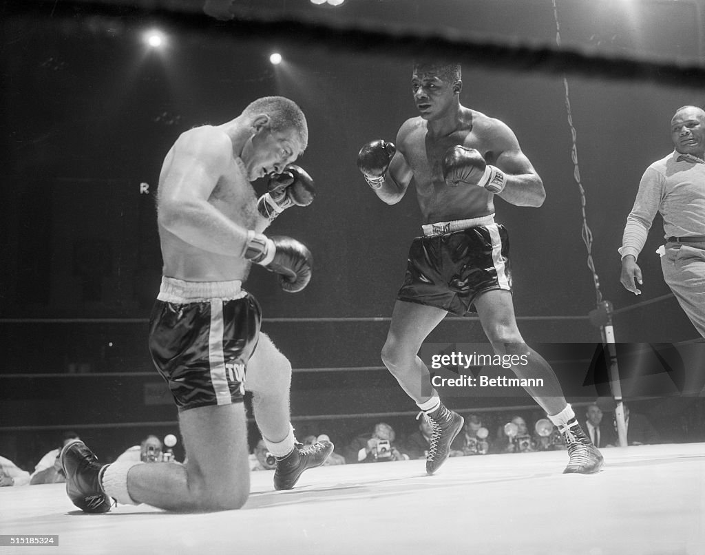 Tom McNeeley on Knee in Fight