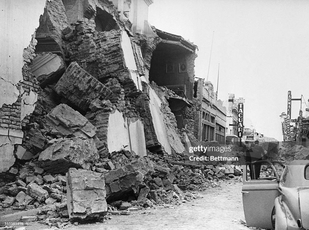 Earthquake Damage in San Juan, Argentina