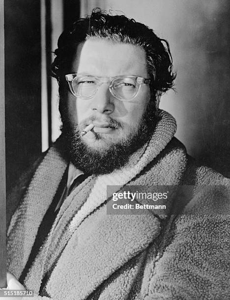 Peter Ustinov in a scene from the movie, "The Spies," a French movie.