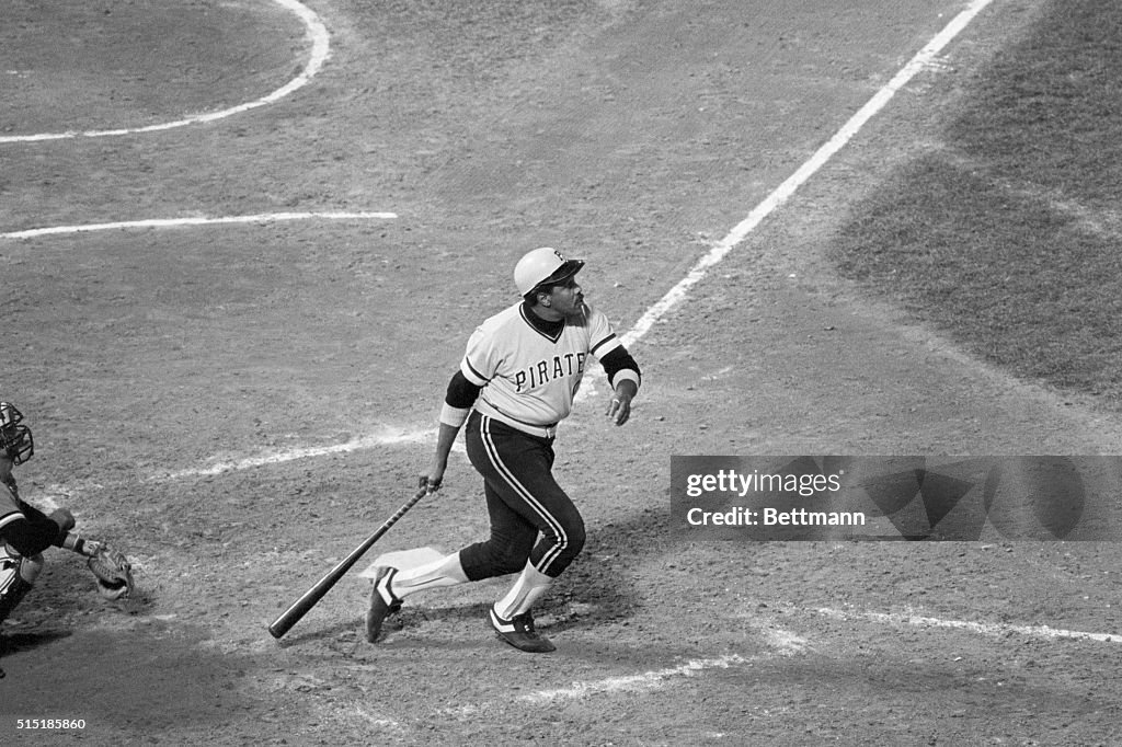 Willie Stargell Watching Homerun Fly
