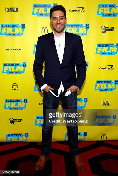 Producer Dan Berk attends the premiere of "Long Nights Short Mornings" during the 2016 SXSW Music, Film + Interactive Festival at Alamo Lamar A on...