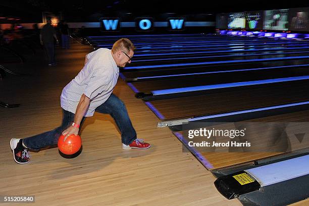 General view of the atmosphere at the Grand Opening of Bowlero on March 12, 2016 in Woodland Hills, California.