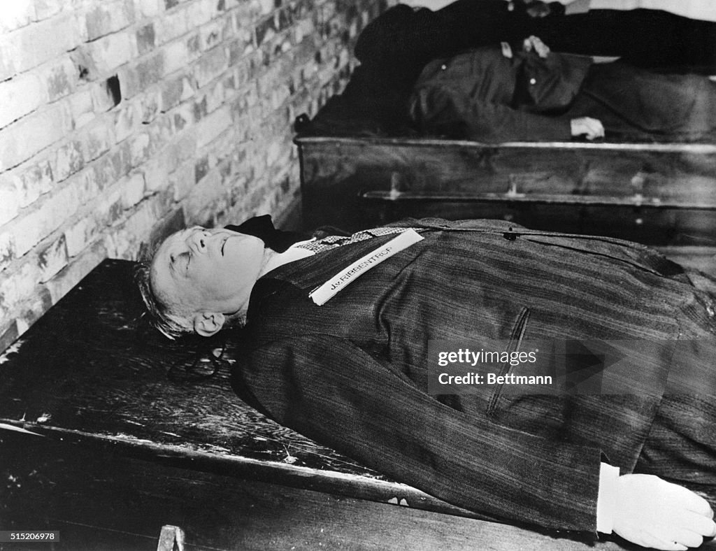 Body of Hitler's Foreign Minister Joachim Von Ribbentrop