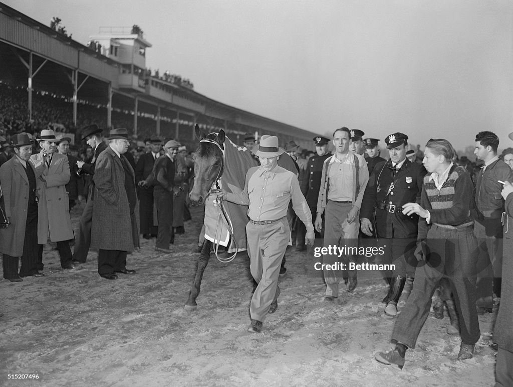 Seabiscuit After Winning War Admiral Match Race