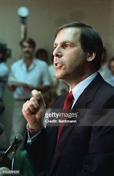 Miami: Attorney Leon Kellner announces the indictment of Panamanian strongman Gen. Manuel Antonio Noriega on charges of accepting millions in bribes...