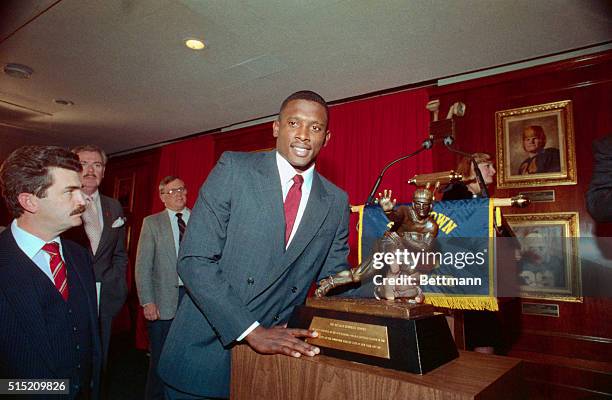 Tim Brown, Notre Dame football player who won the 1987 Heisman trophy.