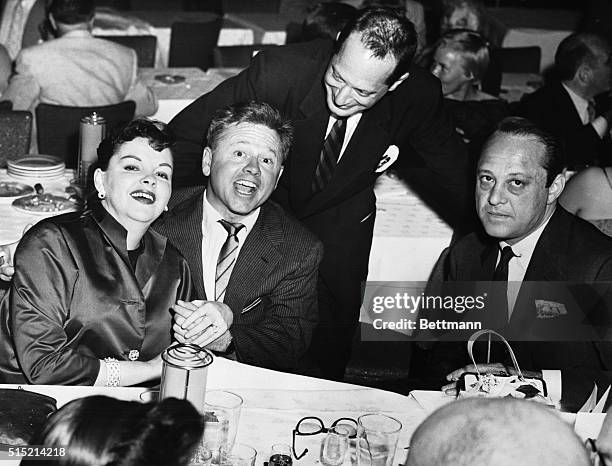 Mickey Rooney and Judy Garland, who were childhood stars together at MGM, are reunited in Las Vegas at the Riviera Hotel, where Mickey opened a...