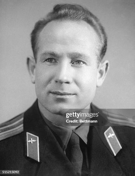 Moscow: The Soviets orbited two cosmonauts around the earth in a "space bus" 3/18. The craft carried Col. Pavel Belyayev the pilot and Lt. Col....