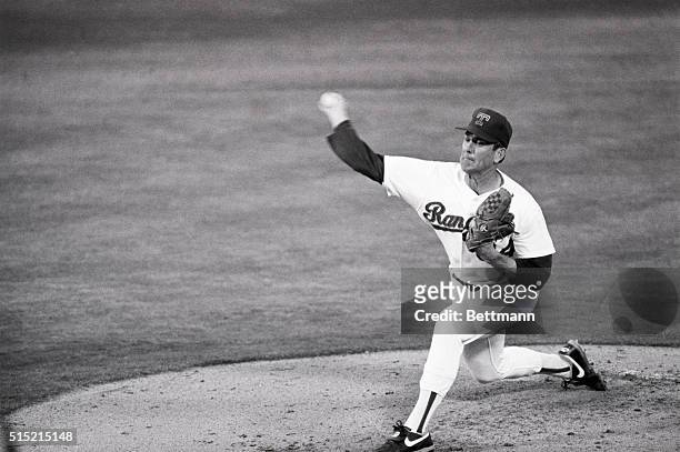 New York, NY- Just to put everyting in perspective, Nolan Ryan is now throwing his fastball past the sons of men he faced earlier in his career. At...