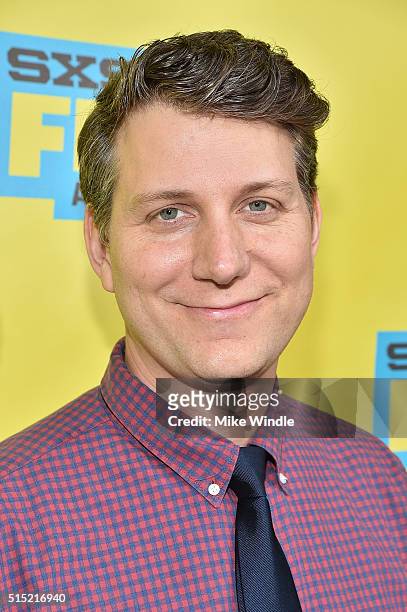Director Jeff Nichols attends the screening of "Midnight Special" during the 2016 SXSW Music, Film + Interactive Festival at Paramount Theatre on...