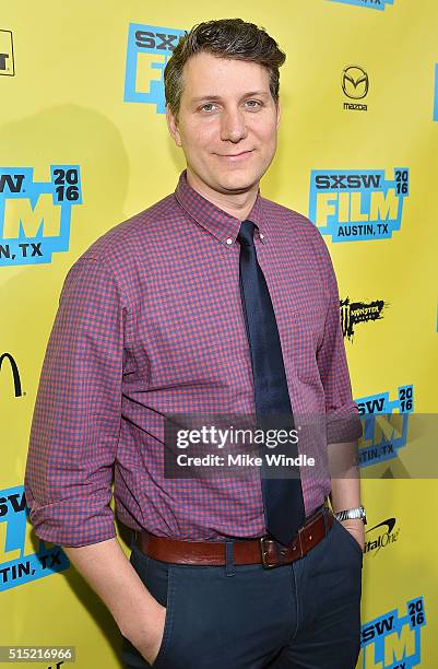 Director Jeff Nichols attends the screening of "Midnight Special" during the 2016 SXSW Music, Film + Interactive Festival at Paramount Theatre on...