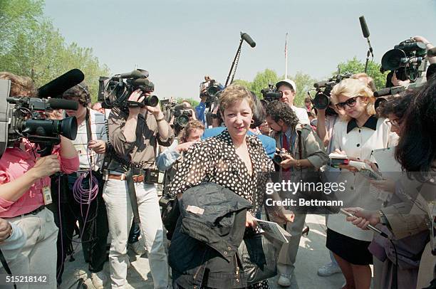 Washington, D.C.- Norma McCorvey, "Jane Roe" in Roe vs. Wade, is the center of media attention following arguments in a Missouri abortion case at the...