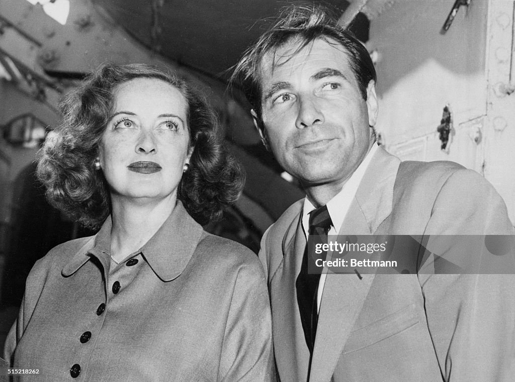 Bette Davis and Gary Merrill