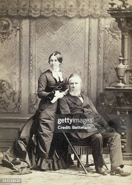 President Rutherford B. Hayes and Wife