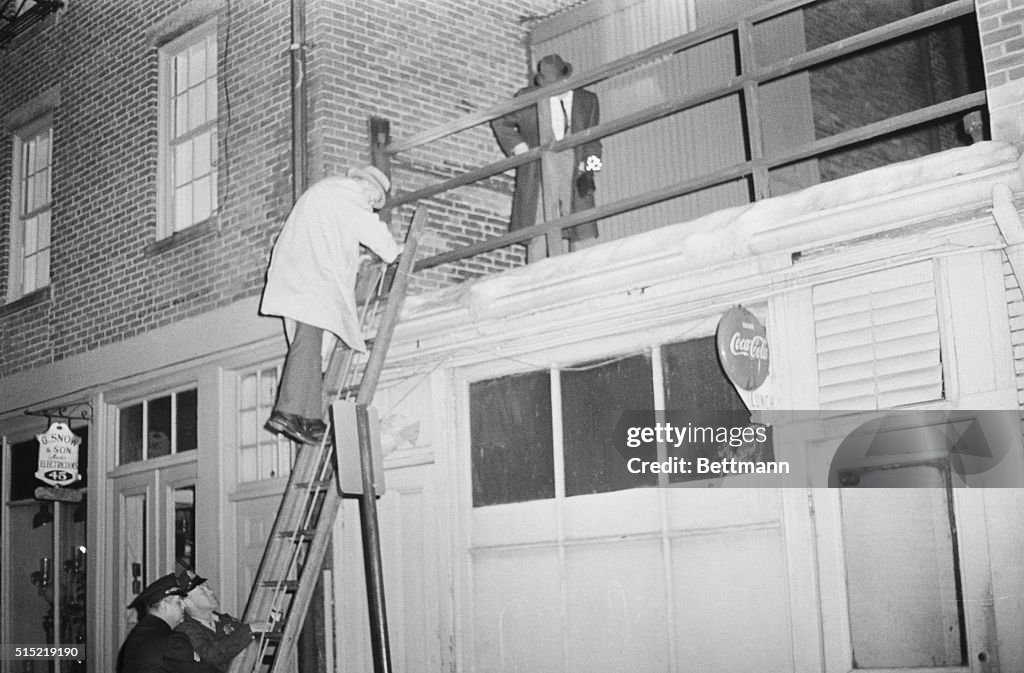 Police Check Roof for Boston Strangler