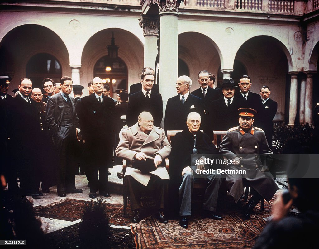 Leaders at Yalta Conference