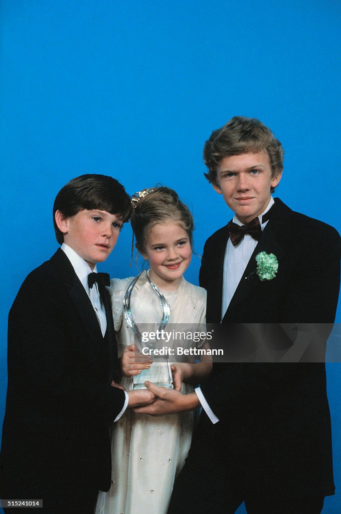 Cast of the Movie E.T. Winning Award
