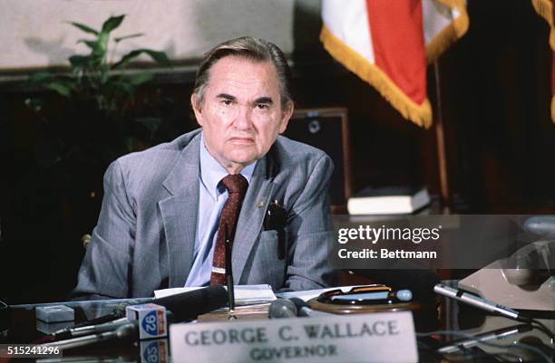 Governor George Wallace, Montgomery, Alabama.