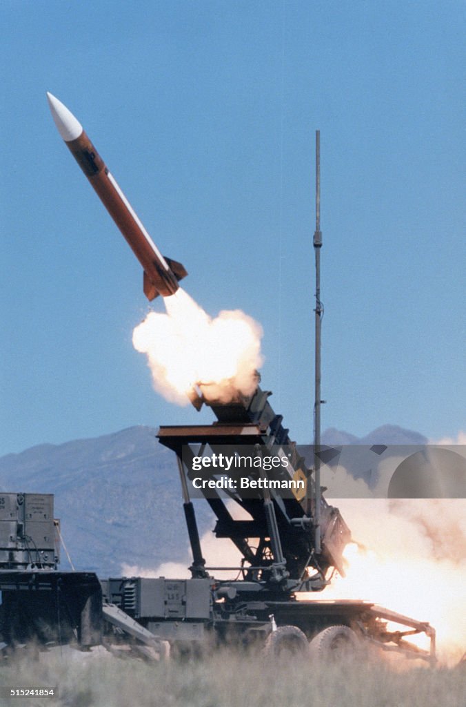 Patriot Missile Launching