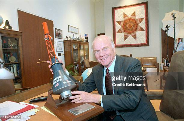 Washington, DC: John Glenn gave Americans a foothold in orbit 25 years ago, Feb. 20, and he says last year's Challenger disaster should not deter a...
