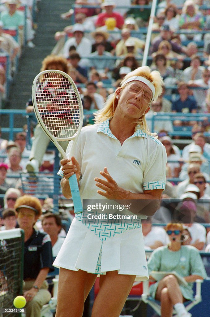 Portrait of Martina Navratilova