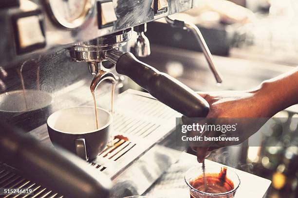 making coffee - benstevens stock pictures, royalty-free photos & images