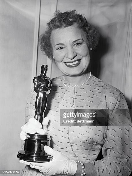 New York, New York. International Theater - Columbus Circle. Best Actress Shirley Booth, Academy Award Winner. This is a close-up of Shirley Booth...
