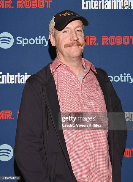 Actor Matt Walsh attends a dinner hosted by Entertainment Weekly celebrating Mr. Robot at the Spotify House in Austin, TX during SXSW on March 12,...