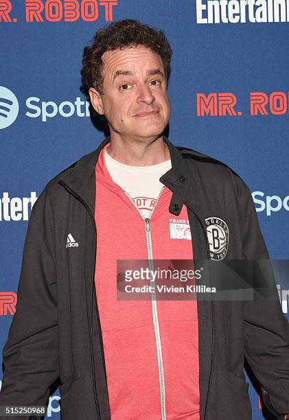 Actor Matt Besser attends a dinner hosted by Entertainment Weekly celebrating Mr. Robot at the Spotify House in Austin, TX during SXSW on March 12,...