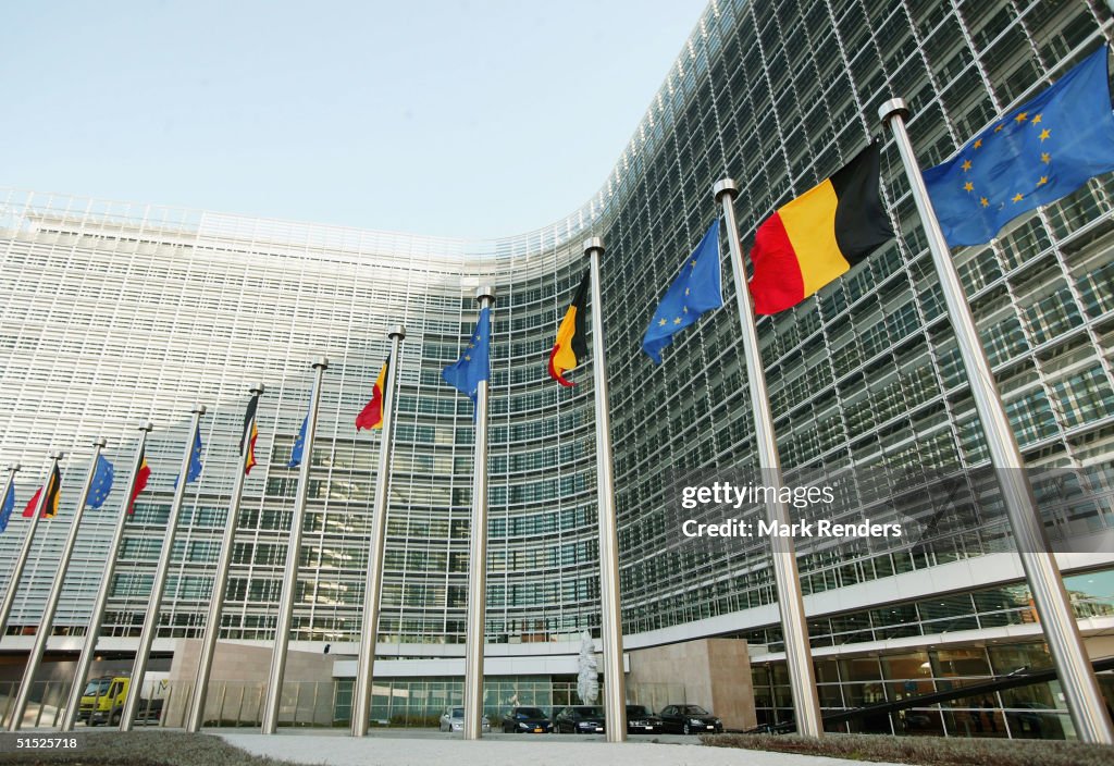 EC Berlaymont Headquarters Unveiled In Brussels