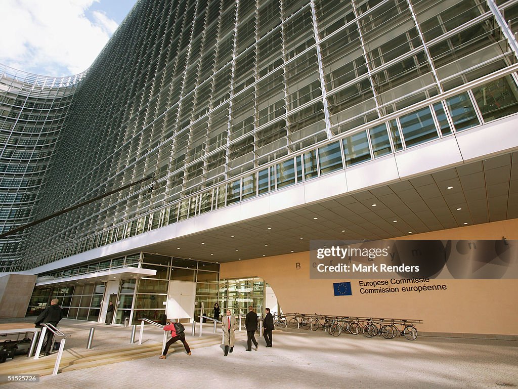 EC Berlaymont Headquarters Unveiled In Brussels