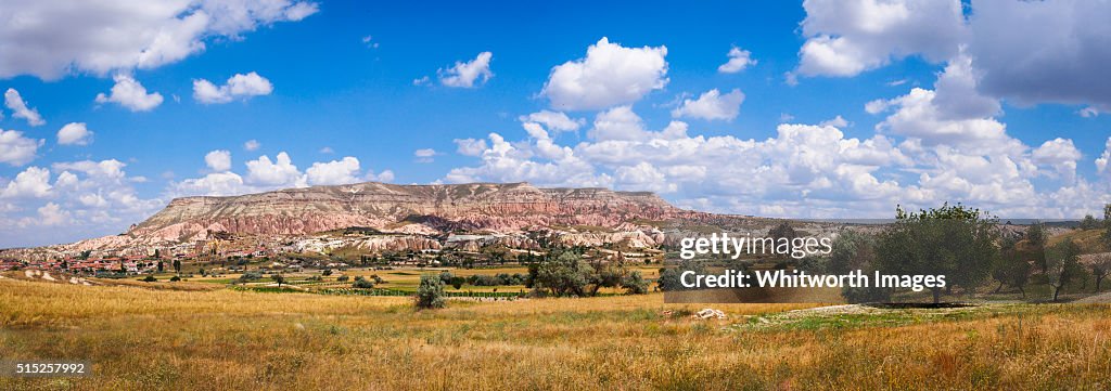 Mt Aktepe panorama, Cappadocia, Turkey