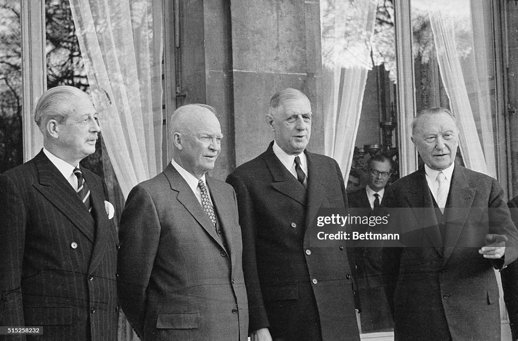 World Leaders at a Summit in Paris