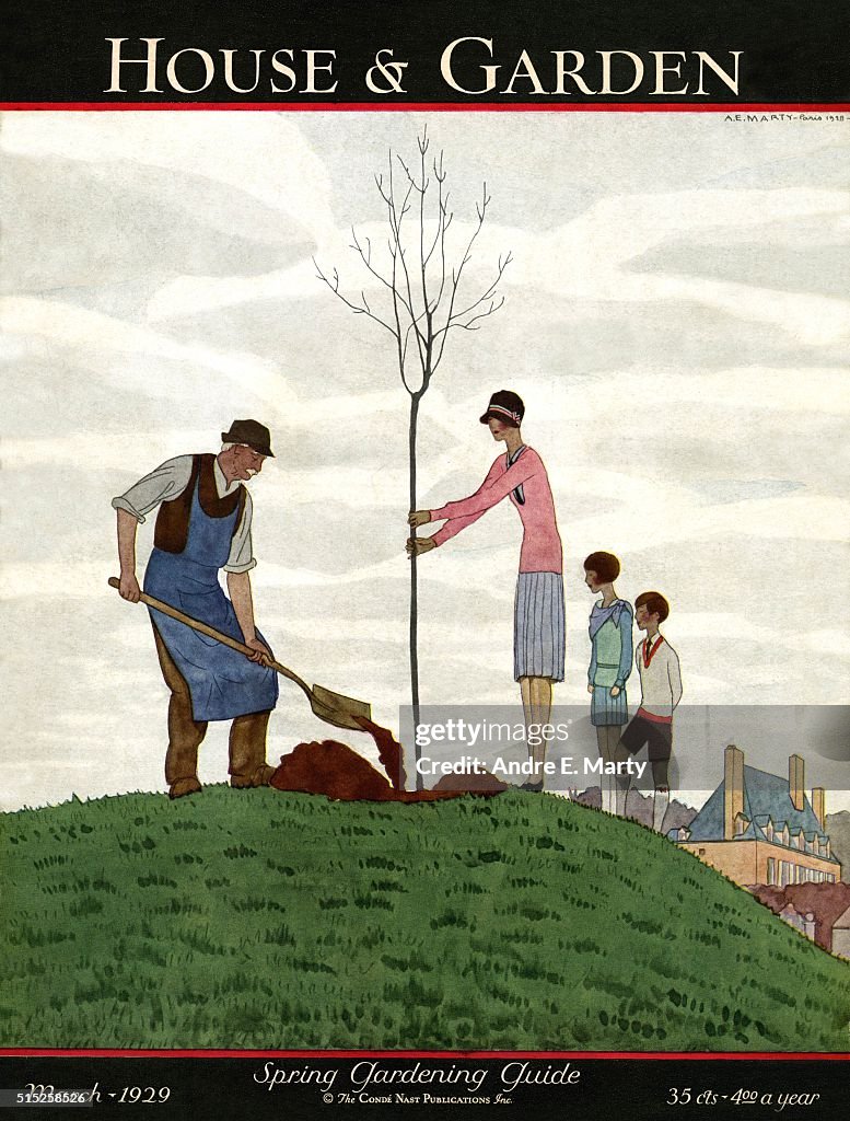 House and Garden Cover 1929