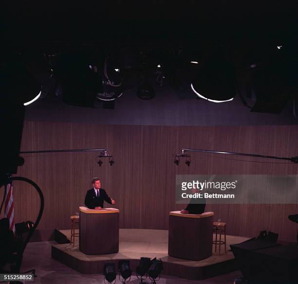 National debate between Vice President Richard Nixon and Senator John Kennedy.
