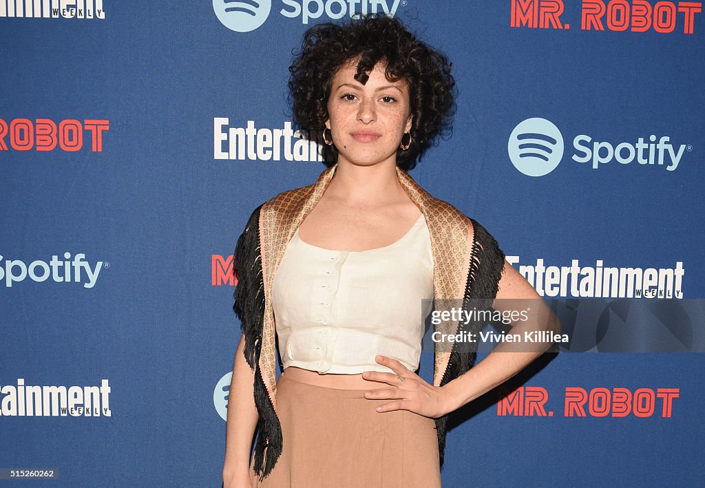 Entertainment Weekly Celebrates Mr. Robot With Dinner At The Spotify House In Austin, TX During SXSW