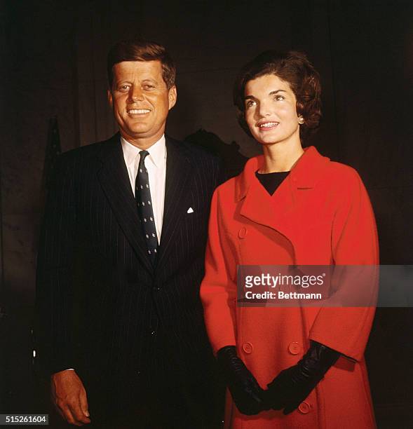 Washington, DC-Senator John F. Kennedy announced officially today he will seek the 1960 Democratic Presidential nomination and said he is confident...