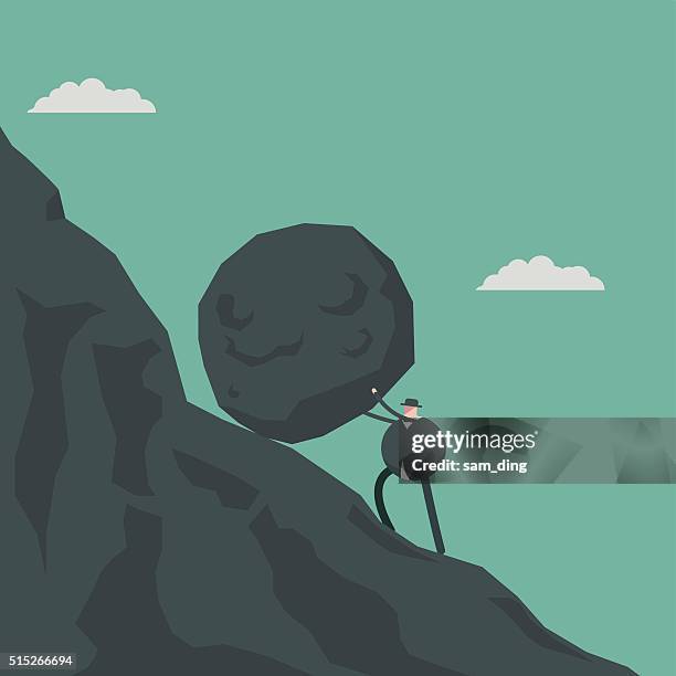 struggle - steep stock illustrations
