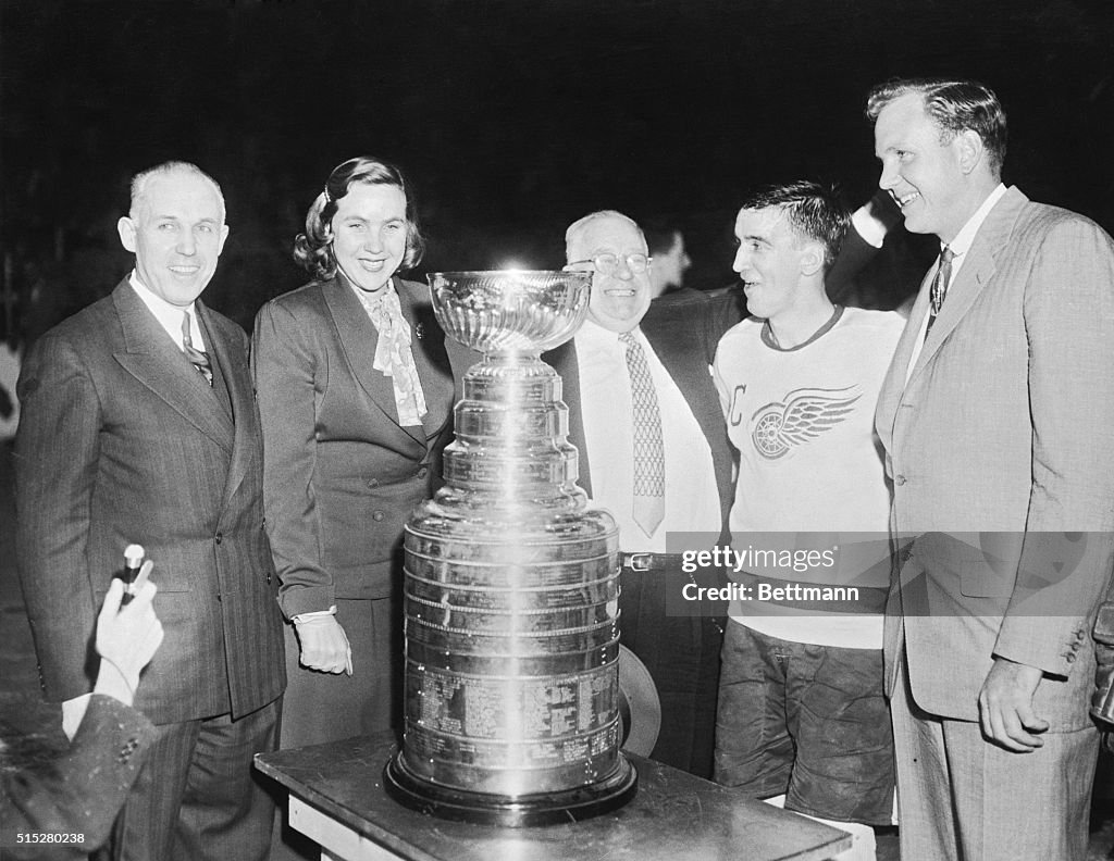 Standing Around the Stanley Cup
