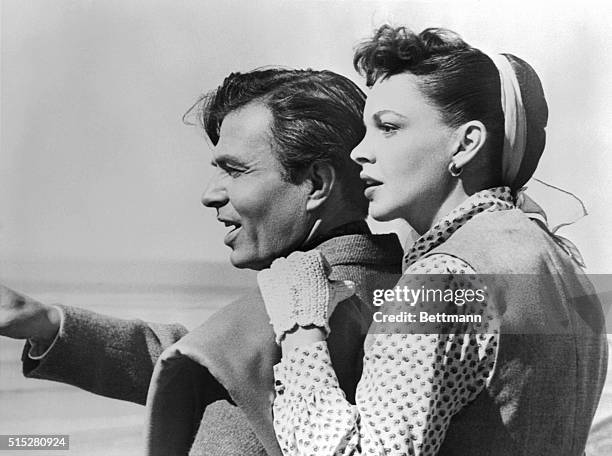 Judy Garland and James Mason, who appeared opposite each other in A Star is Born, both found themselves on the list to be voted for the top Oscar...