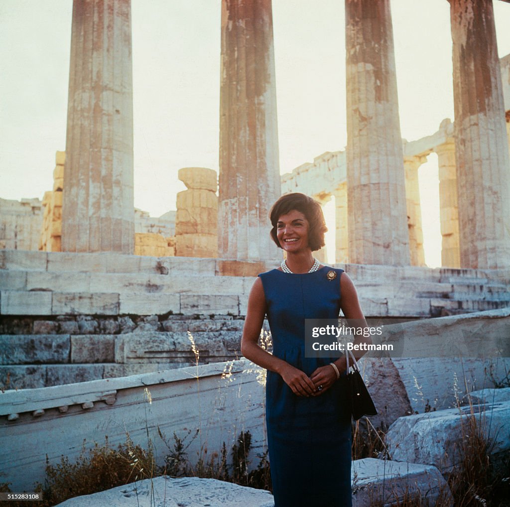 Jacqueline Kennedy at Acropolis